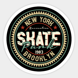 New York Skate Park Sticker